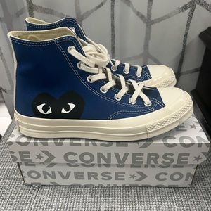Comme des garcon converse play sneakers